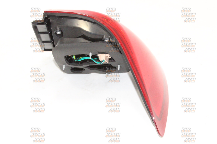 Valenti Rear Jewel LED Tail Light Revo Set Half-Red/Chrome - GVB