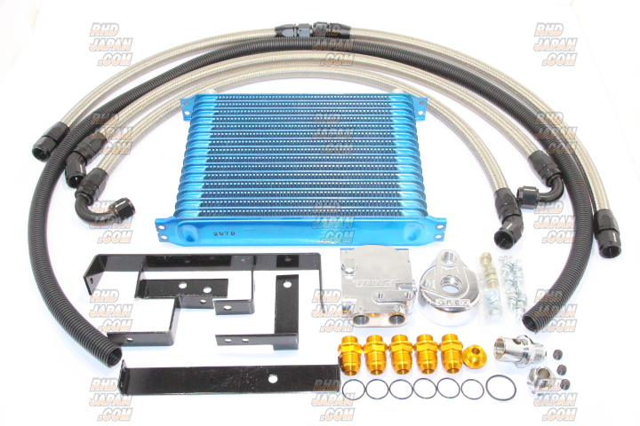 Trust GReddy Oil Cooler & Filter Relocation Kit 16 Row - S14 S15