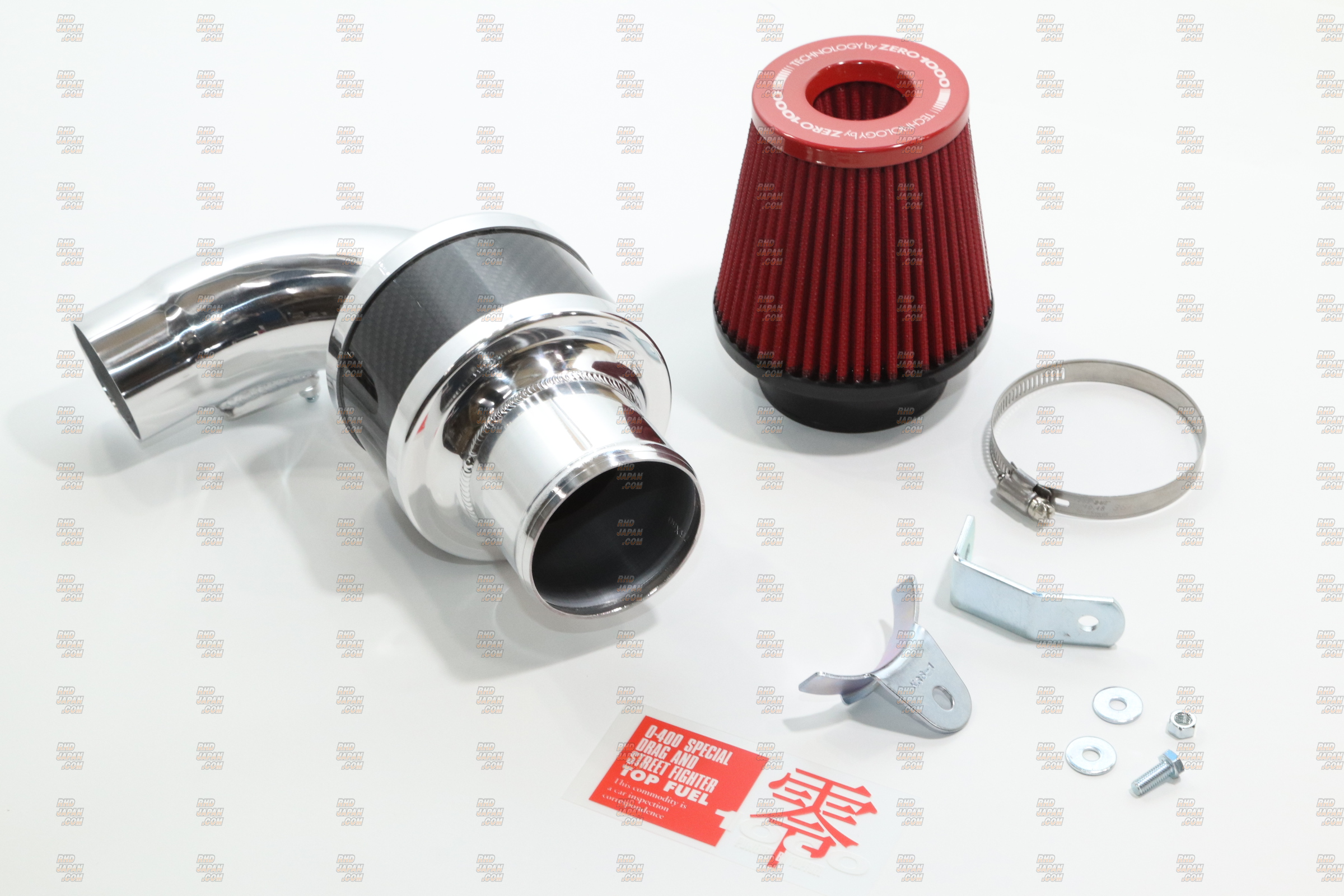 Zero-1000 Top Fuel Power Chamber Suction Intake Red - Swift Sport