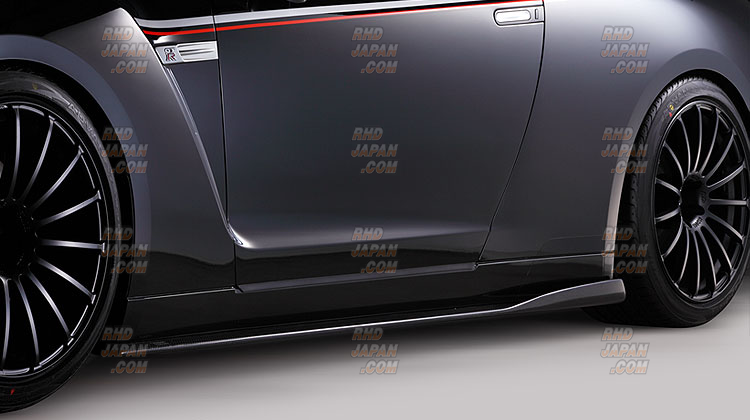 Varis Dry Carbon Side Diffuser - R35 - RHDJapan