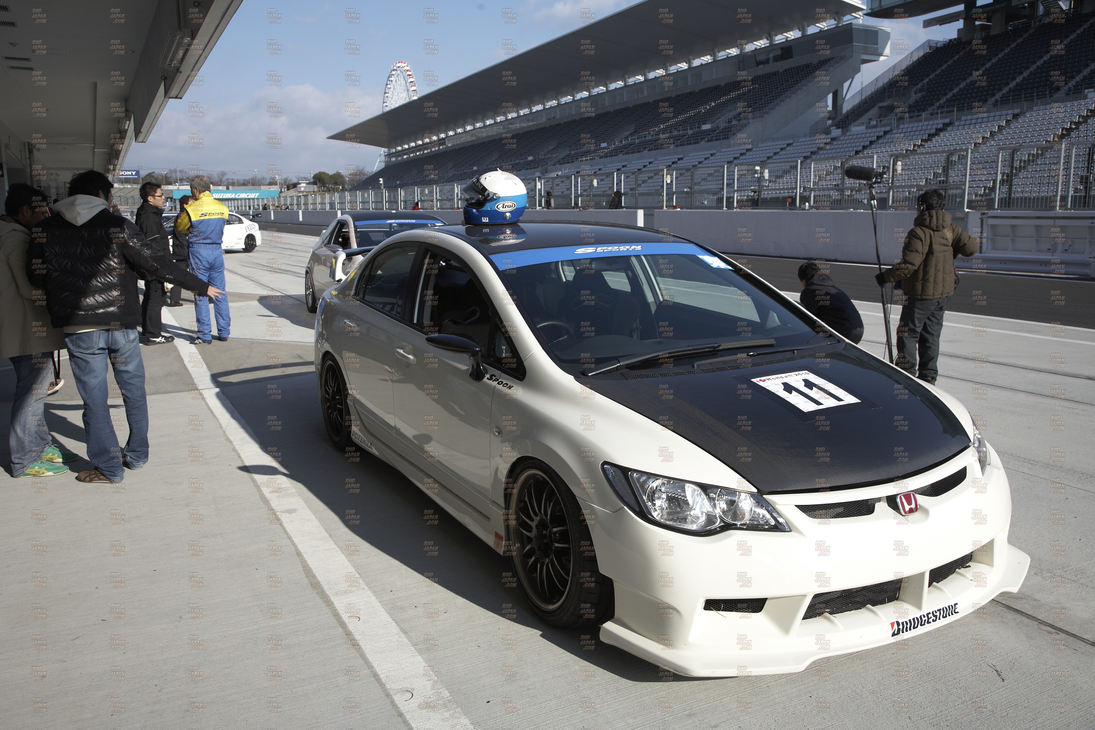 Spoon Sports S-Tai Front Lip Spoiler - Civic Type-R FD2 - RHDJapan