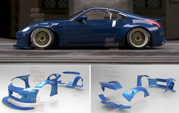 T.R.A.-Kyoto Rocket Bunny Full Aero Kit - Z33 - RHDJapan