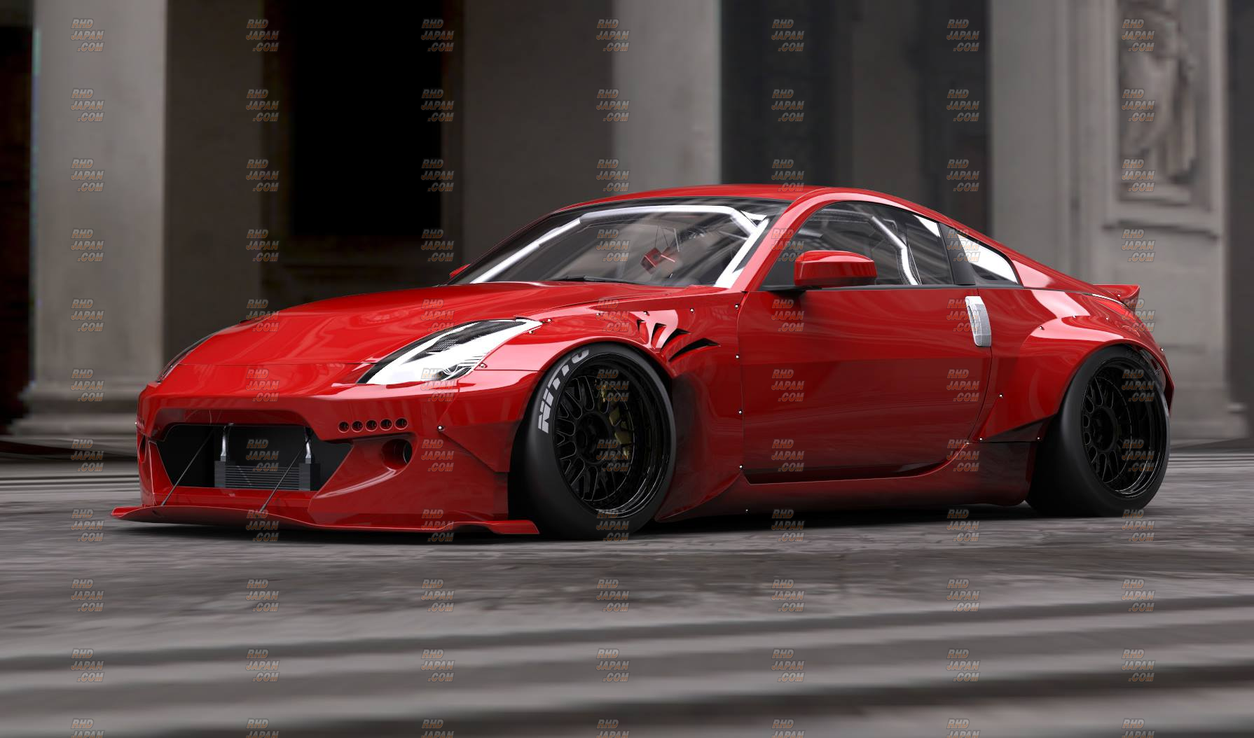 ホビーラジコン Rocket Bunny Z RCART T.R.A.-Kyoto Rocket Bunny Full Aero Kit - Z33 - RHDJapan