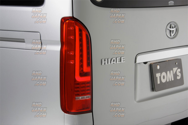 TOM'S Rear LED Tail Light Set - Hiace TRH200K TRH200V TRH201V