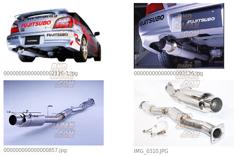 Fujitsubo Power Getter Exhaust Muffler - Impreza GDA GDB GGB GGA