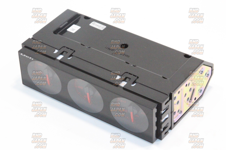 Defi DIN-Gauge Style98 Hommage 3 Meter Combination - Red Red