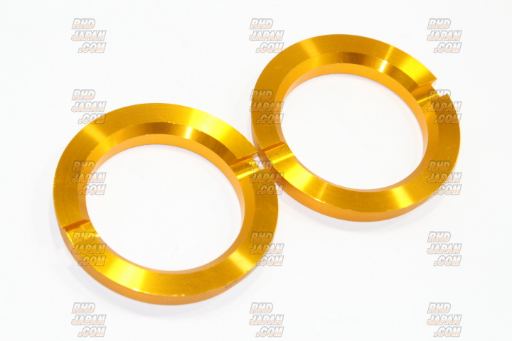 KYO-EI Gold Flange Hub Centric Ring Set - Outer 73mm 64mm