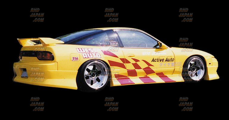 BN Sports 3-Piece Body Kit Type II - 180SX