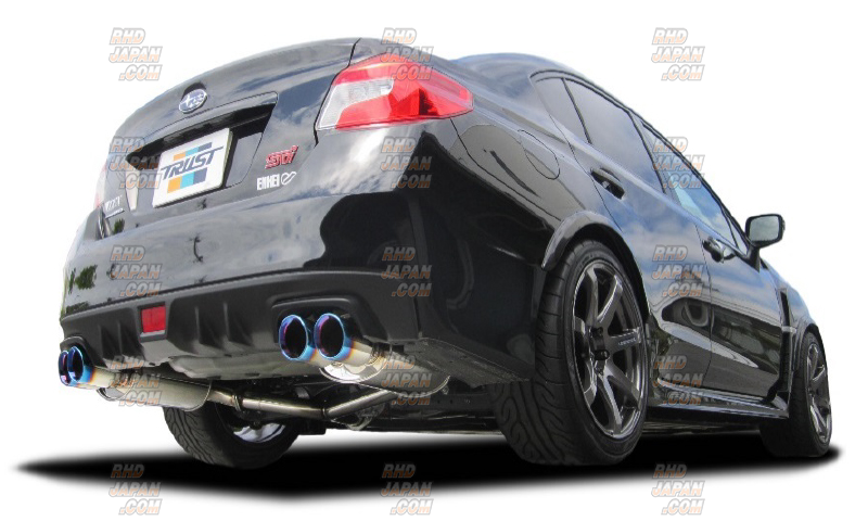 Trust GReddy PE-R Power Extreme R Stainless Muffler - WRX STi VAB