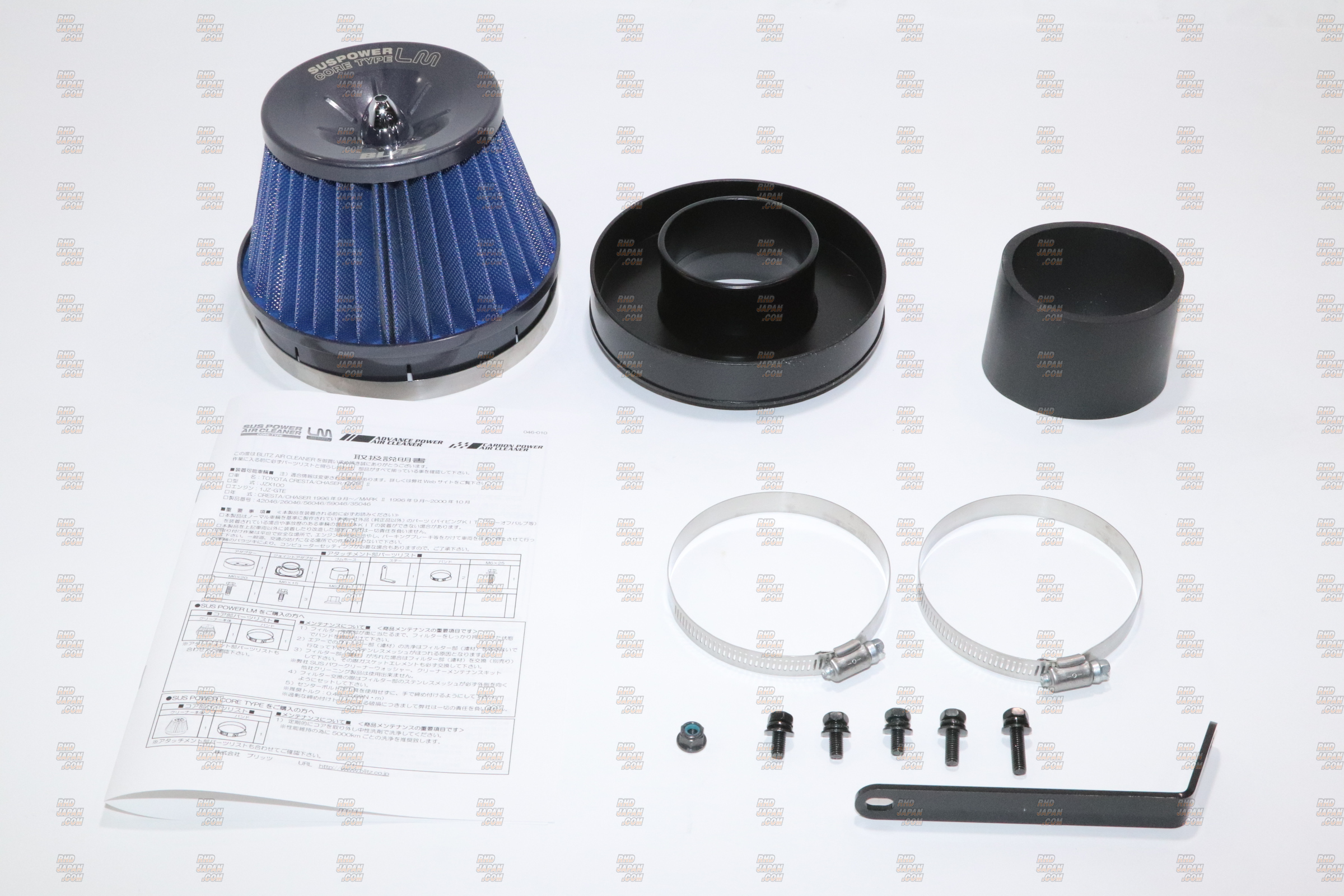Blitz SUS Power Core Type LM Blue - JZX100 - RHDJapan