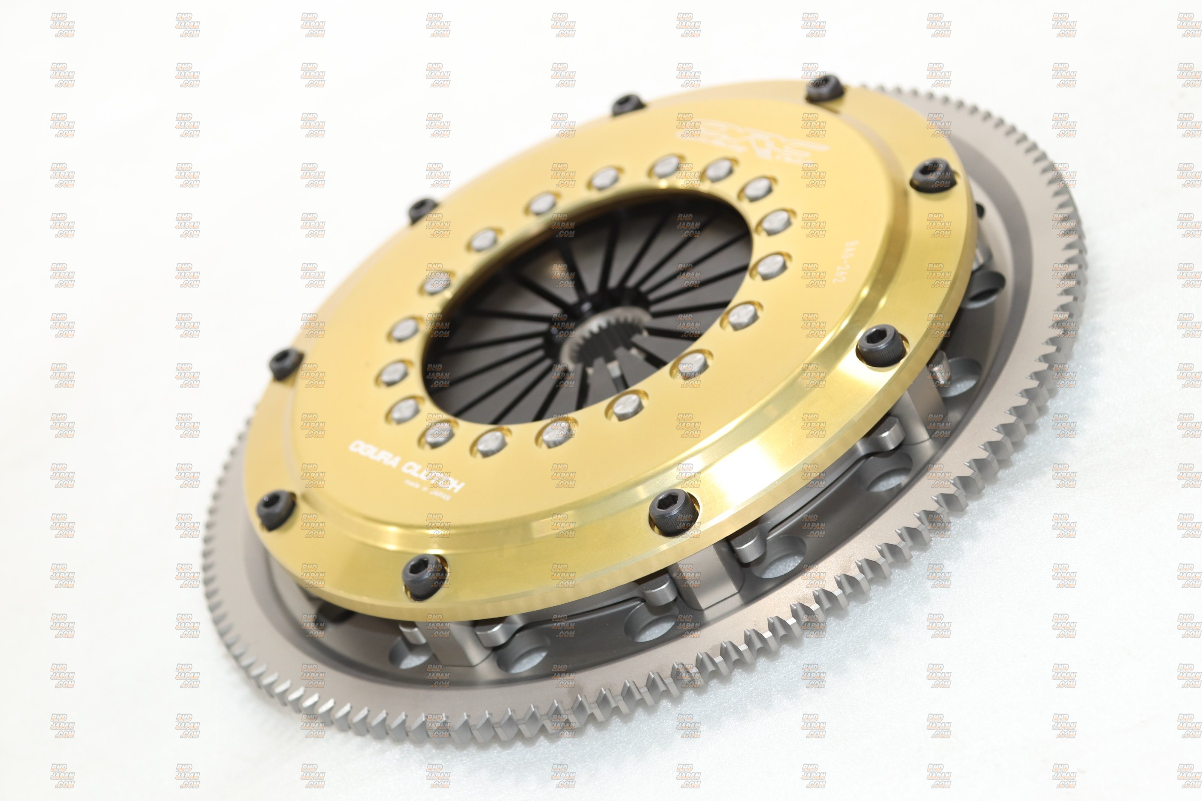 中古OGURA CLUTCH ゴールド 409D ORC 409D High Disk Single Plate Metal Clutch Kit - FC3S - RHDJapan