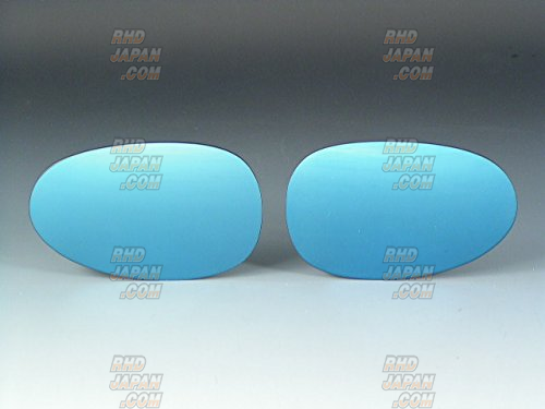 Zoom Engineering Extra Blue Wide Side Mirror Set - Civic Type-R FD2