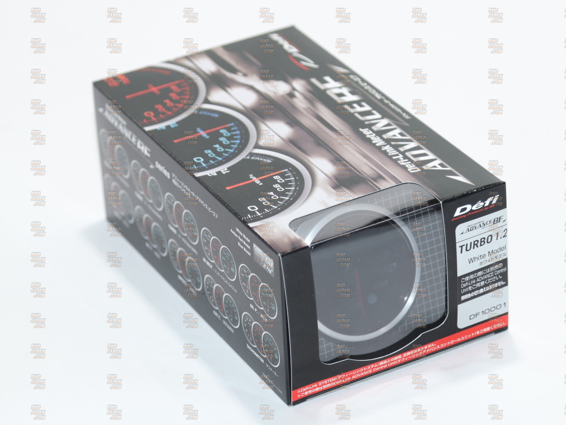 Defi Link Advance BF Turbo Gauge Boost Meter 60mm - White 1.2 