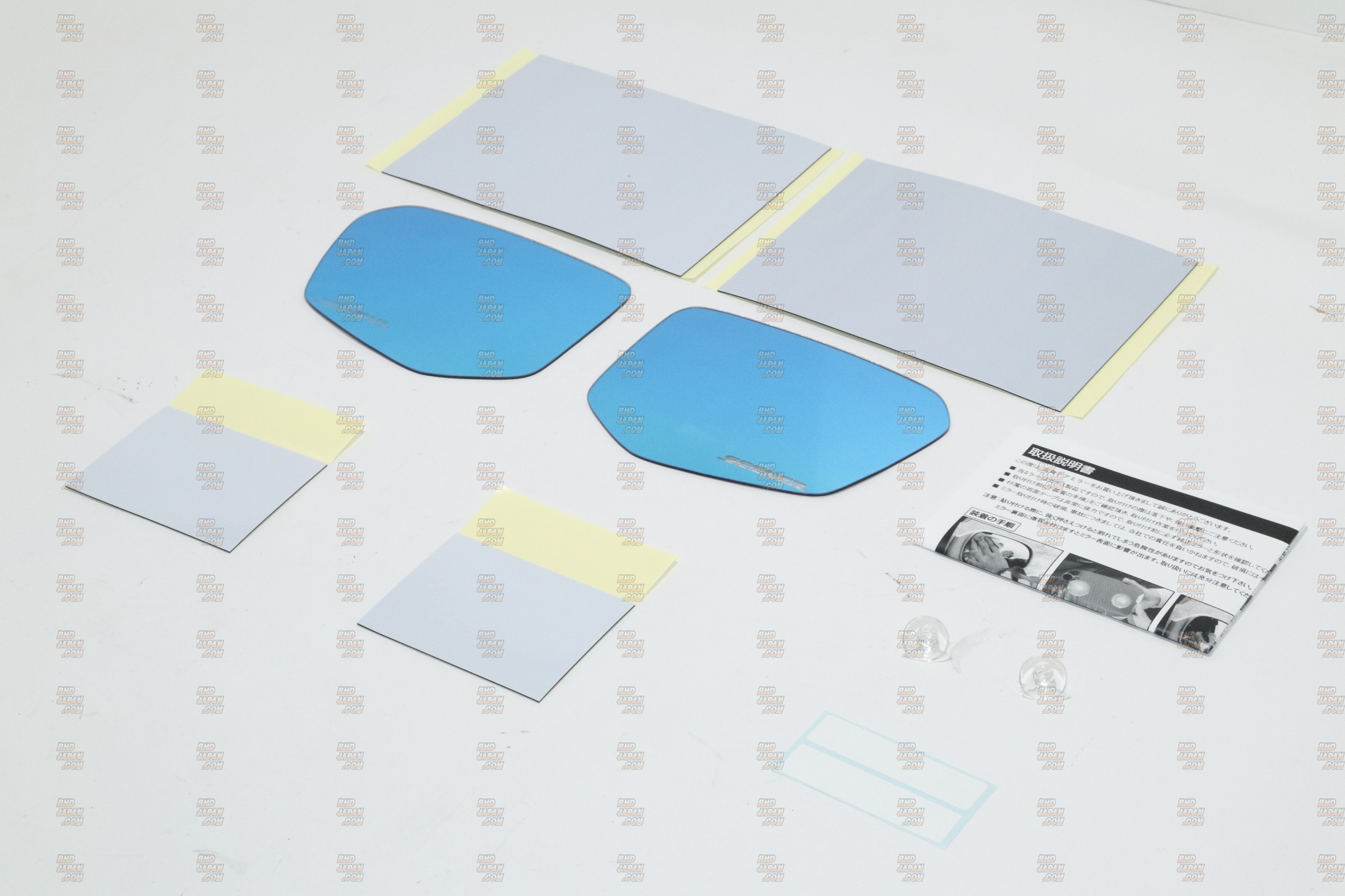 Seeker Blue Door Mirror Set - S2000 AP1 AP2