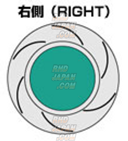 Project Mu SCR Pure Plus 6 Front Brake Rotors Standard Paint