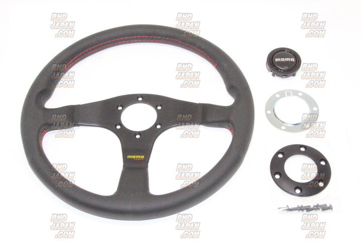 MOMO Tuner Steering Wheel 350mm - Black - RHDJapan