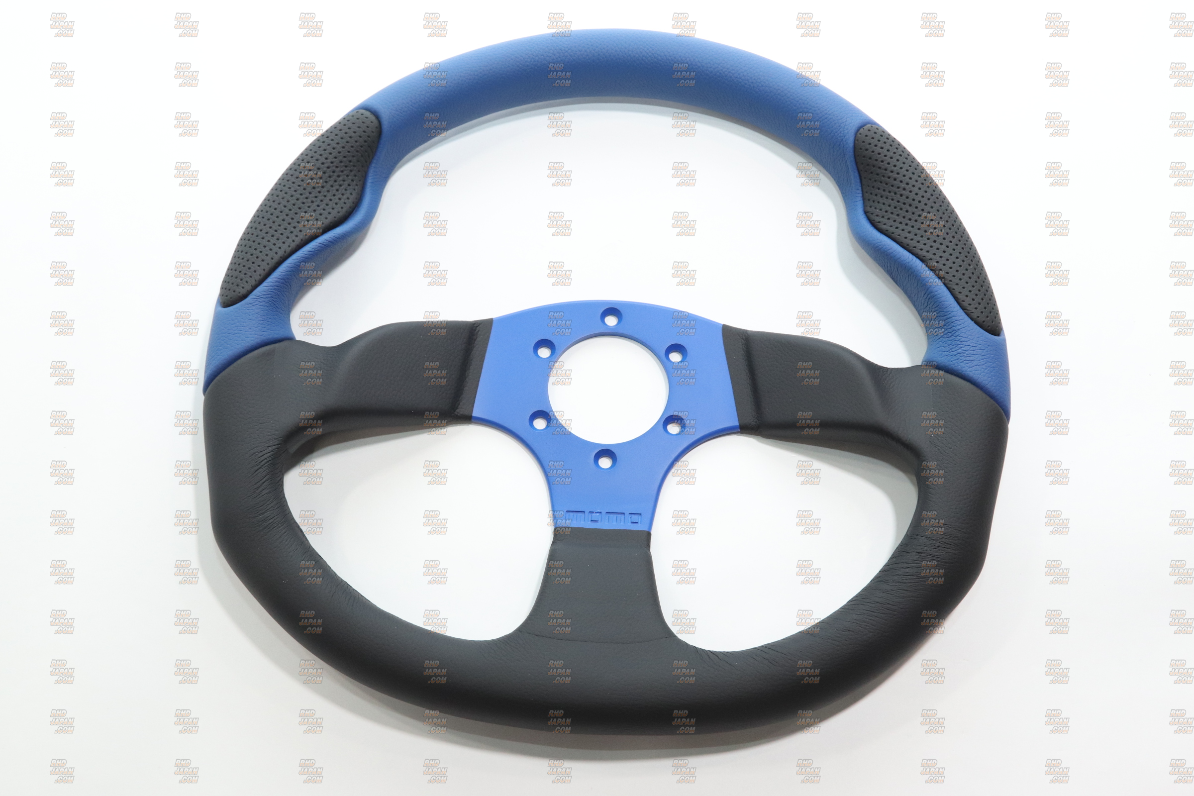 MOMO Commando 2 Steering Wheel 350mm - Blue - RHDJapan
