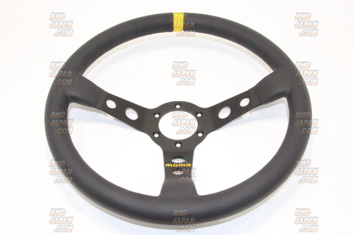 MOMO MOD.07 Steering Wheel 350mm - Black Leather - RHDJapan