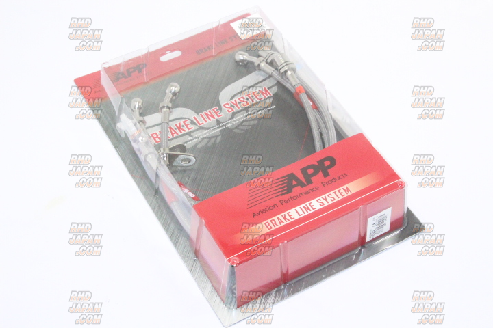 APP Brake Line System Stainless Fittings - JZA80