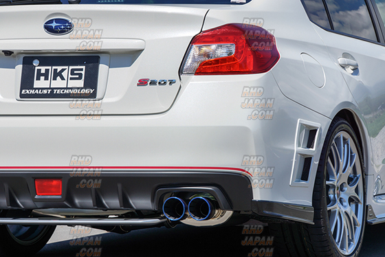 HKS Super Turbo Muffler Exhaust System Ti-1 Titan Tail - WRX S4 VAG WRX STi VAB