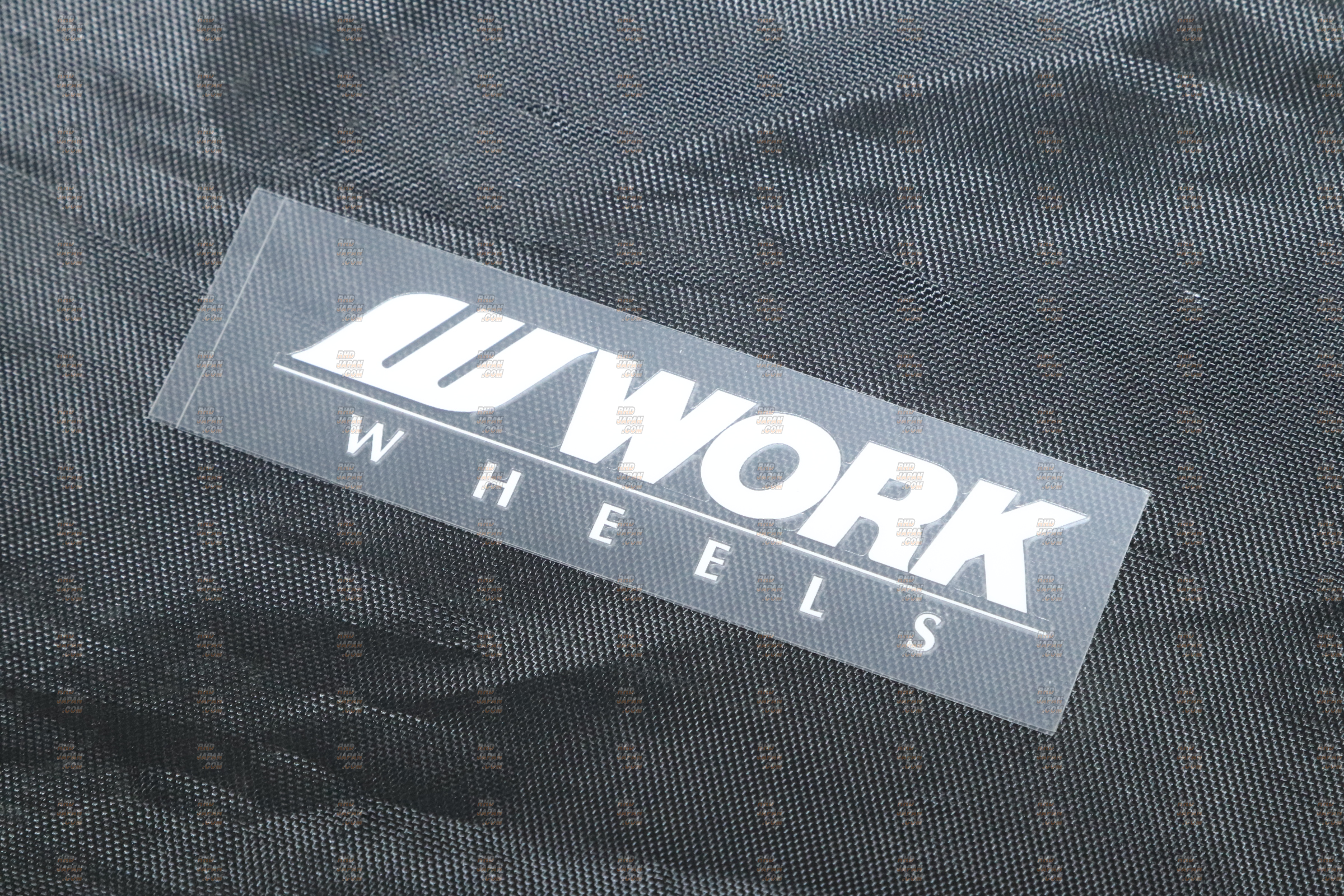 Work Wheels Japan Disc Sticker Meister S1 - White