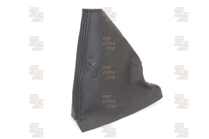 Car Make T&E Vertex Leather Shift Boot Black Black - JZX100 - RHDJapan