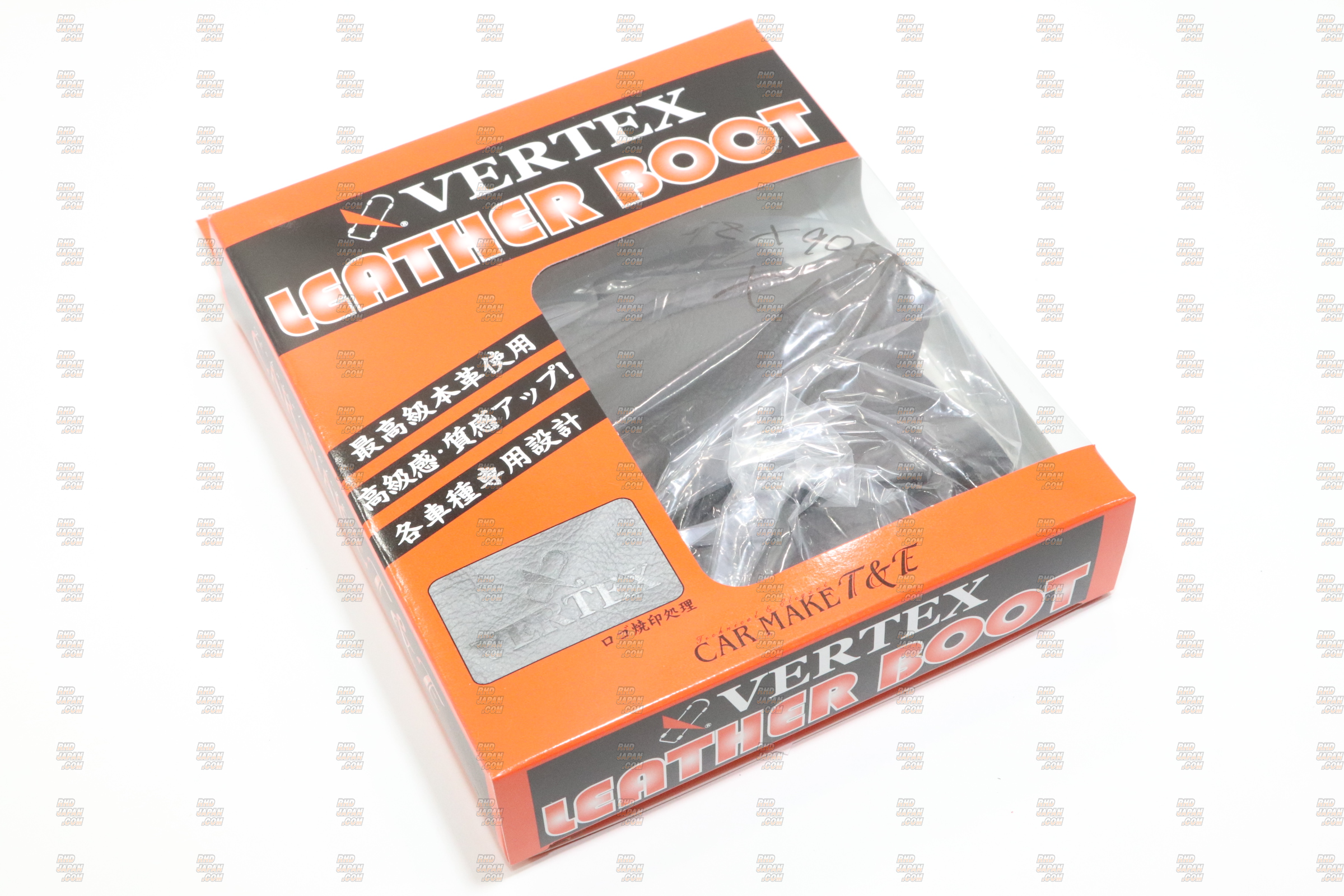 その他 RT-148679 Car Make T&E Vertex Leather Shift Boot Black Black - JZX90 - RHDJapan