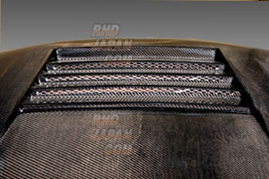 D-Max D1 Spec Bonnet Cooling Hood FRP - JZX100 Mark II - RHDJapan
